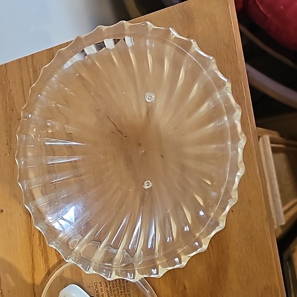 M&MS Vintage clear plastic acrylic Candy Dish - Picture 4 of 5